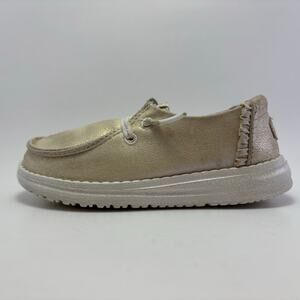 HEY DUDE "Wendy With Dazzling" Iridescent Slip On Shoes Size Toddlers 11C